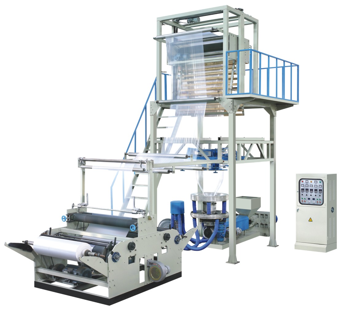 05 SJ-B 系列升降旋轉機頭吹膜機(PE熱收縮膜吹膜機)